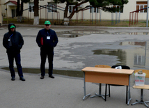 Azerbaijani parliamentary election kicks off. Baku, Azerbaijan, Nov.01, 2015